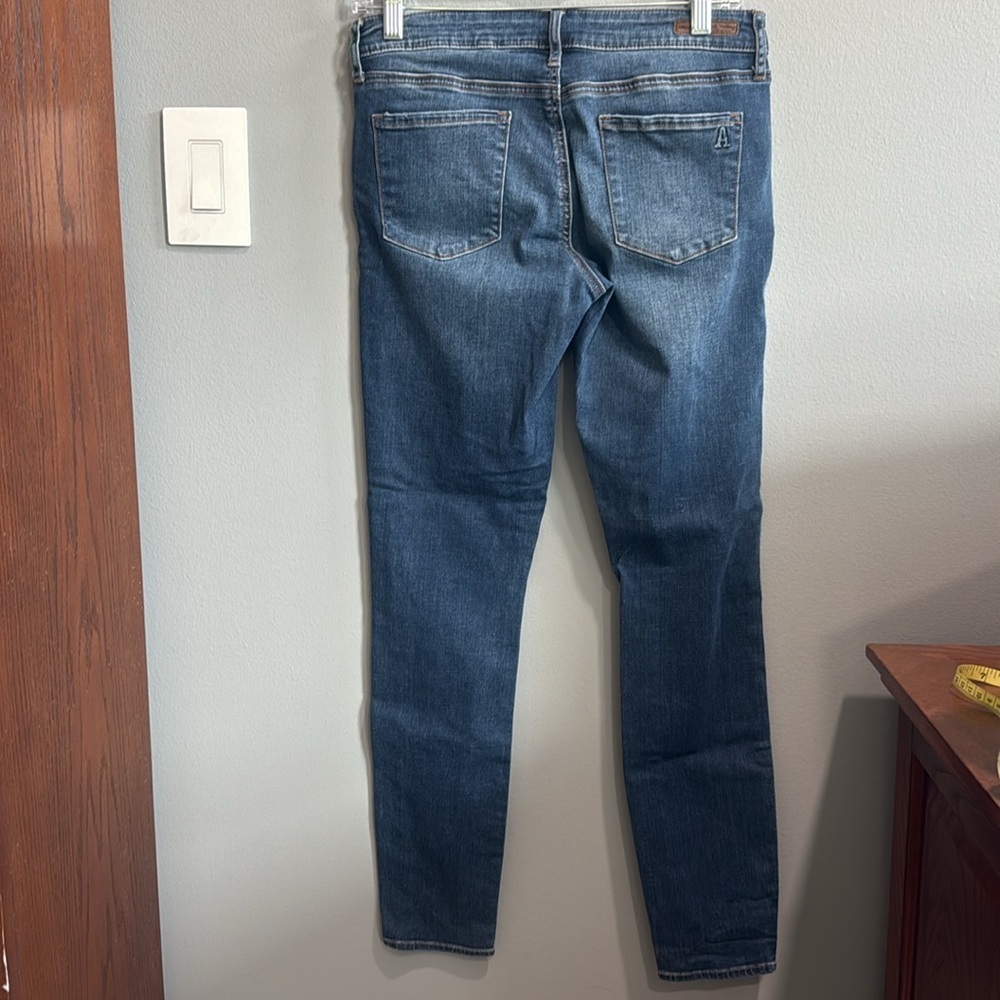 Articles Of Society Blue Skinny Jeans with Distressed Details - Picture 5 of 6